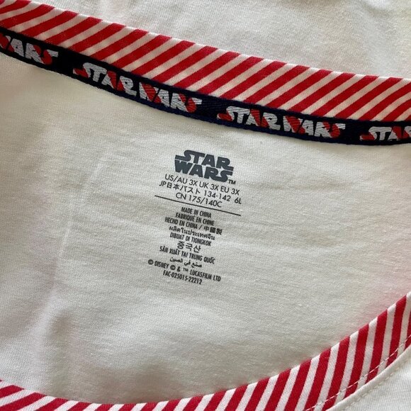 NWT Disney Star Wars Up to Snow Good For The Holidays Tee Size 3X - Picture 4 of 5